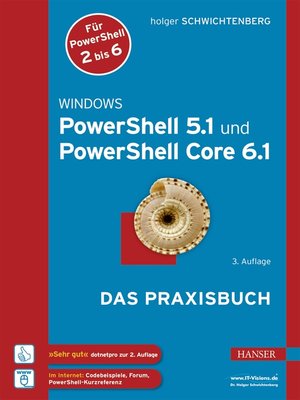 cover image of Windows PowerShell 5.1 und PowerShell Core 6.1